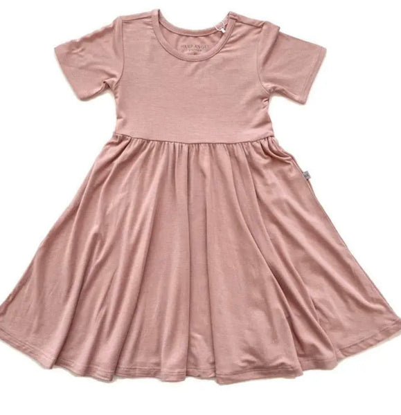 Twirl Dress | Dusty Pink