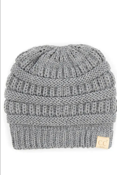 Kids - C.C. Knit Fuzzy Lined Beanie