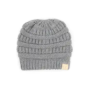 Kids - C.C. Knit Fuzzy Lined Beanie