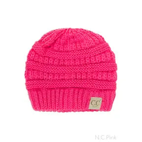 Kids - C.C. Knit Fuzzy Lined Beanie
