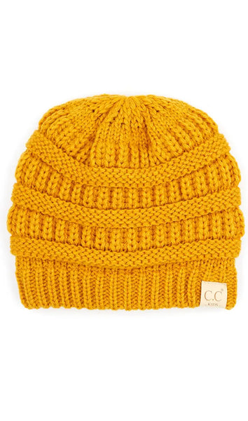 Kids - C.C. Knit Fuzzy Lined Beanie