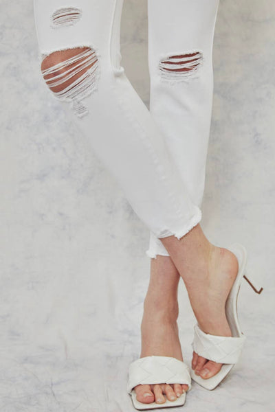 KanCan - Clover Jeans - White