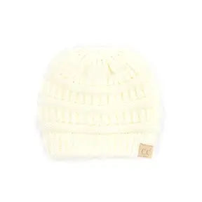 Kids - C.C. Knit Fuzzy Lined Beanie