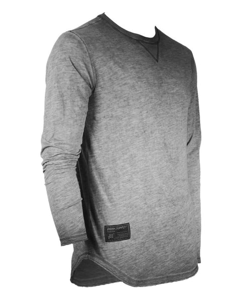 Vinny Vintaged Long Sleeve | Charcoal